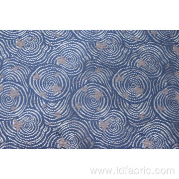 Nylon Metallic Spandex Night Sky Lace Fabric